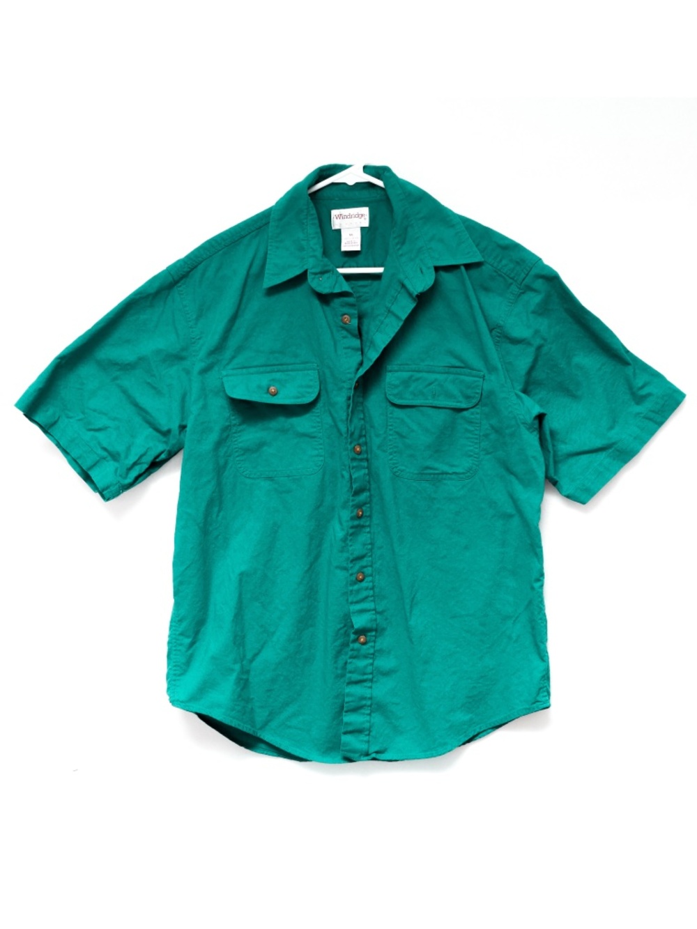 Vintage Windridge Men's short sleeve casual shirt - size M